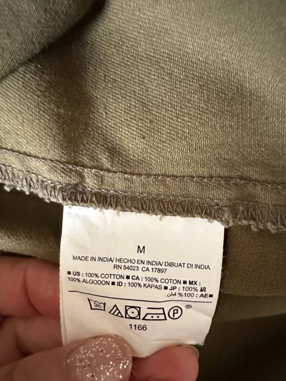 Old Navy Classic Shirt Jacket in Olive - Picture 8 of 8